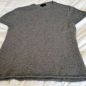 J Crew short sleeve cashmere sweater